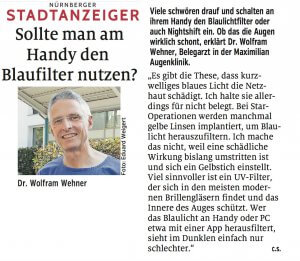 Sollte man am Handy den Blaufilter nutzen?